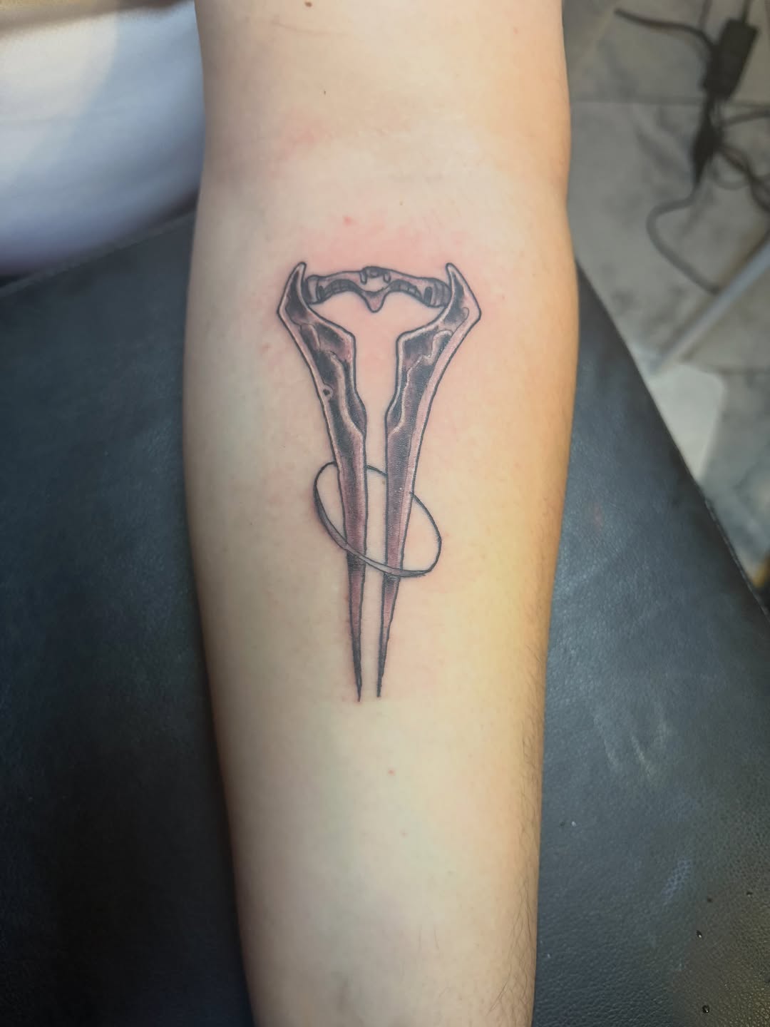 Tattoo by @copperheadtattooer — black_and_grey, realism