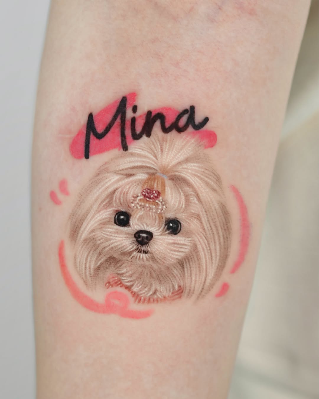 Tattoo by @inkspace_junyi — realism, lettering_script