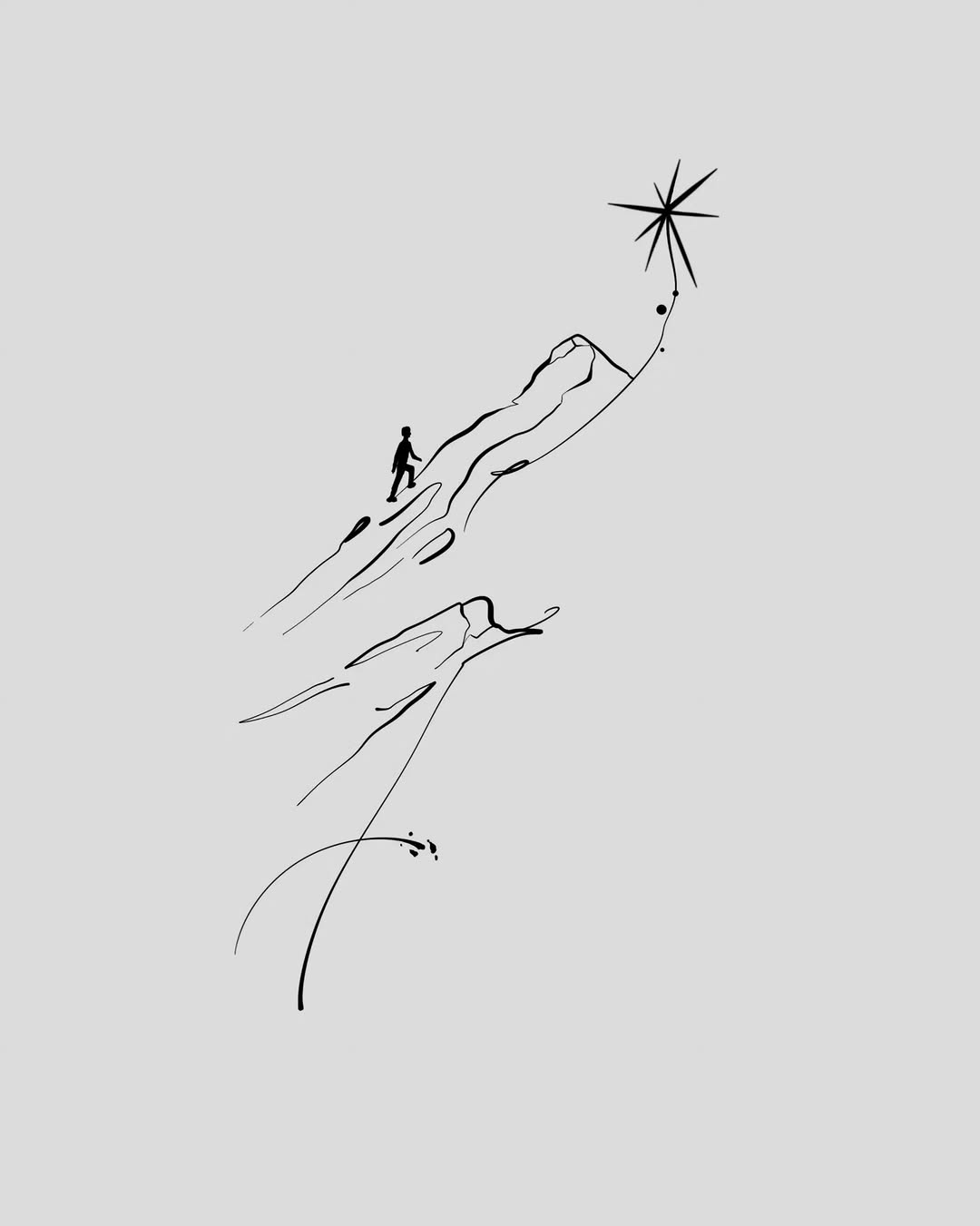 Tattoo by @draw.a_castle — fine_line, minimalist