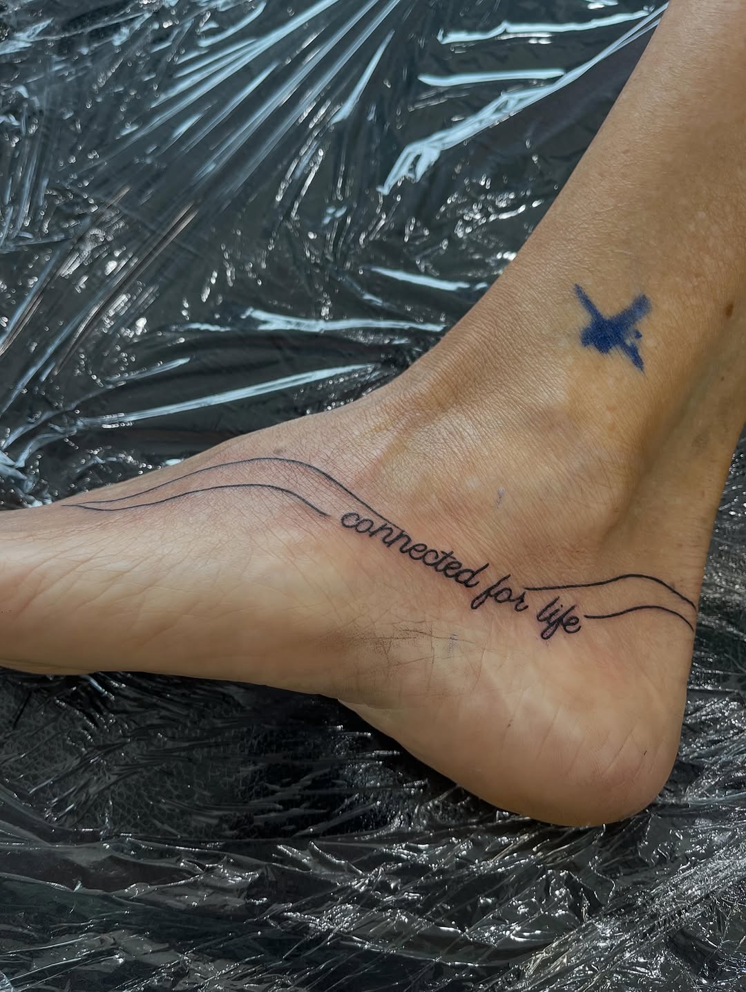 Tattoo by @therealdomgray — lettering_script, fine_line