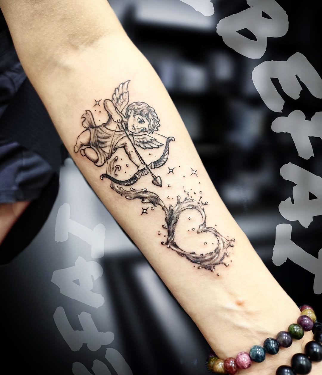 Tattoo by @tribe_tattoo — black_and_grey, illustrative