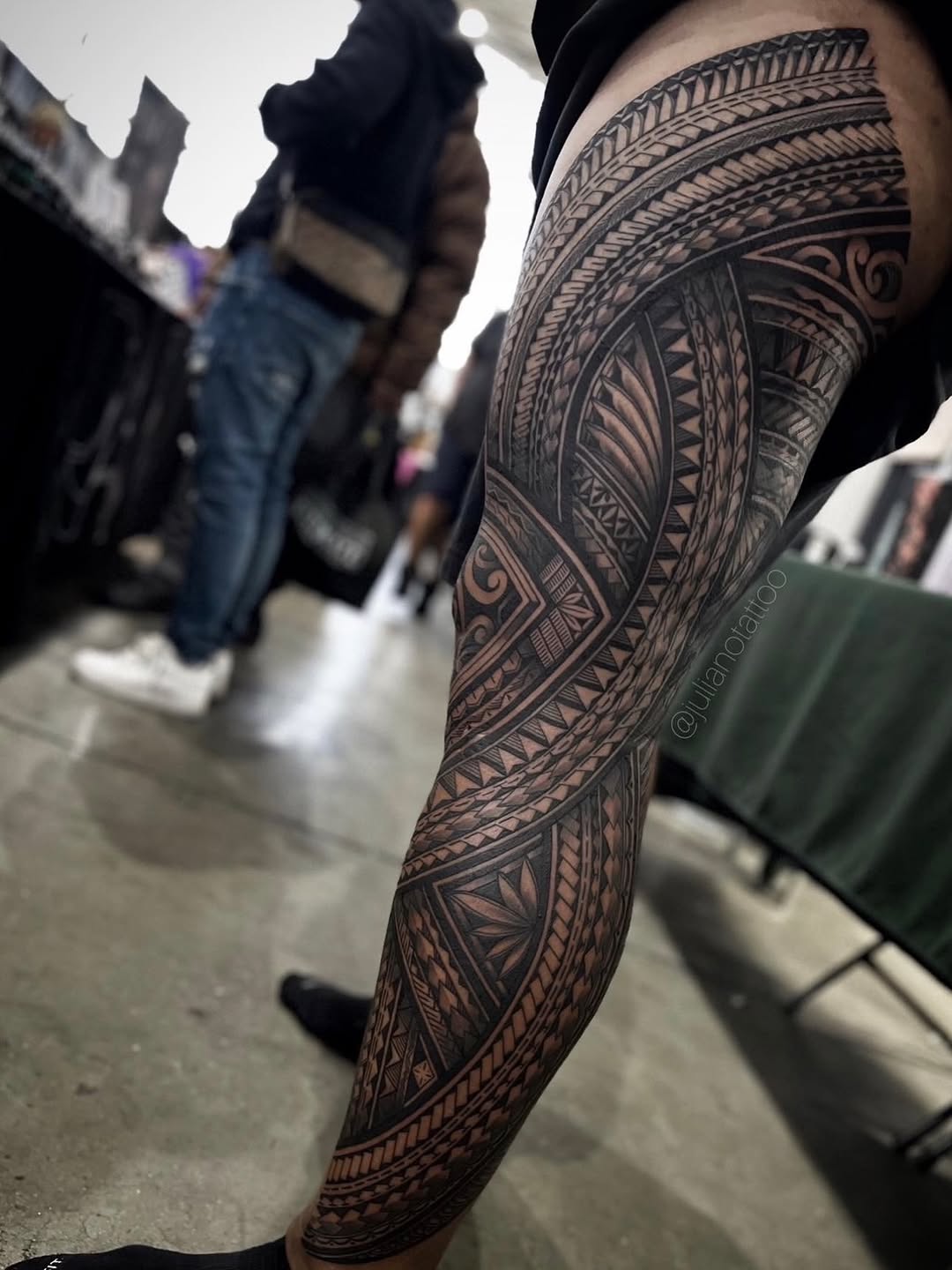 Tattoo by @julianotattoo β tribal, blackwork