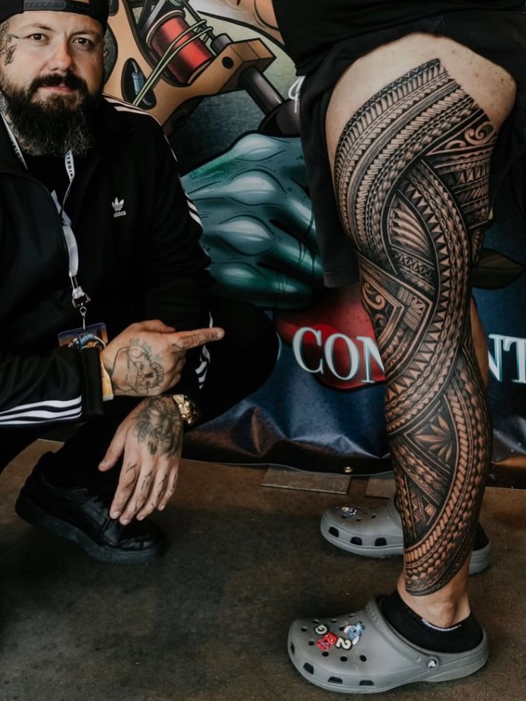 Tattoo by @julianotattoo β tribal, blackwork