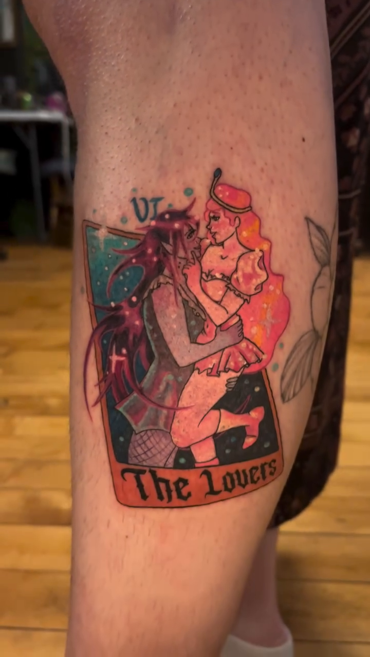 Tattoo by @triple888tattoos — neo_traditional, trash_polka
