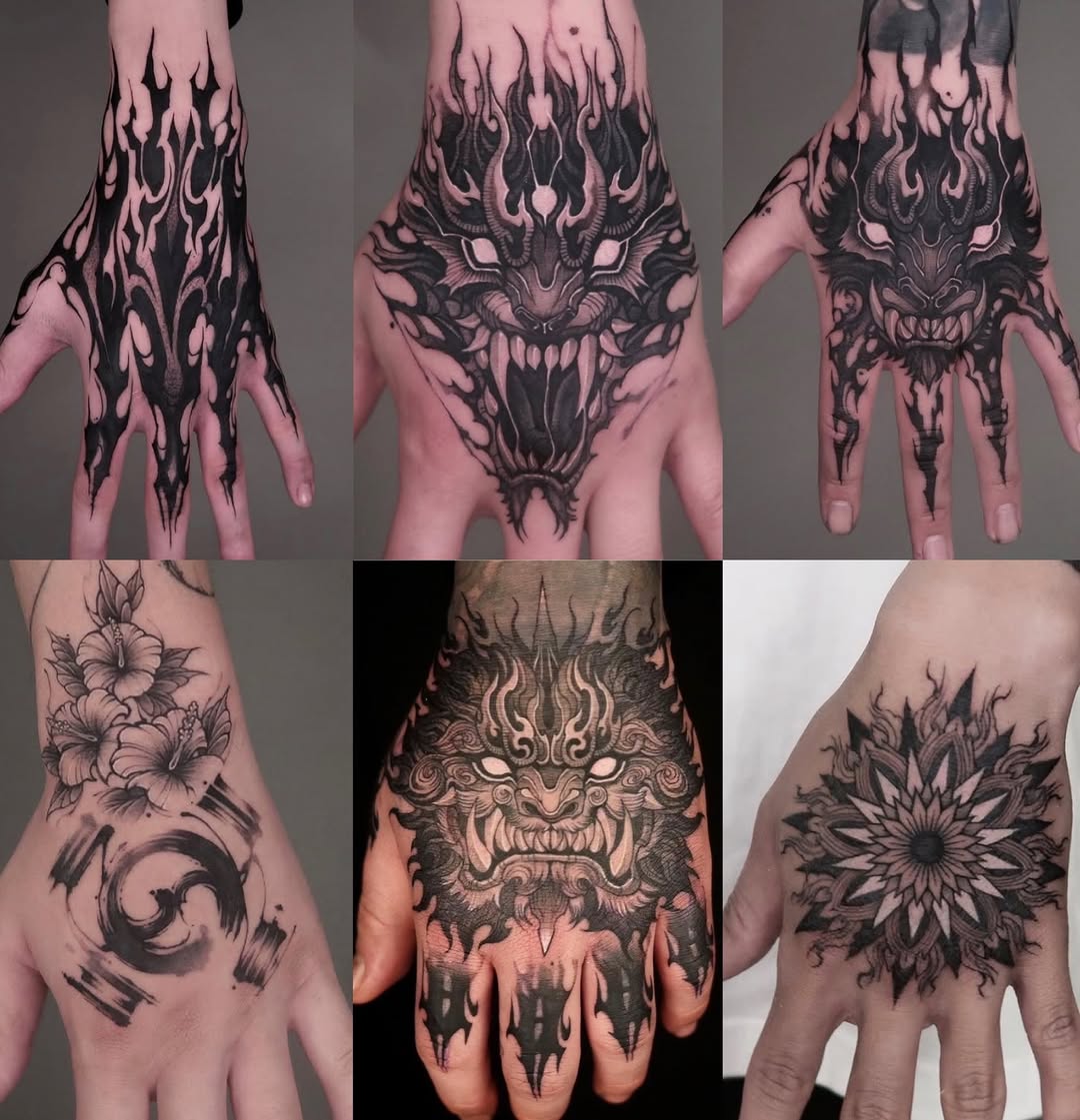 Tattoo by @__1.0__ β blackwork, geometric