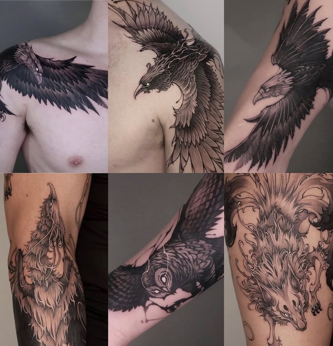 Tattoo by @__1.0__ β black_and_grey, realism