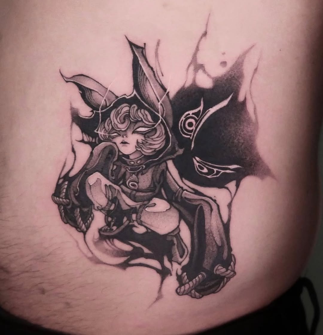 Tattoo by @__1.0__ β black_and_grey, illustrative