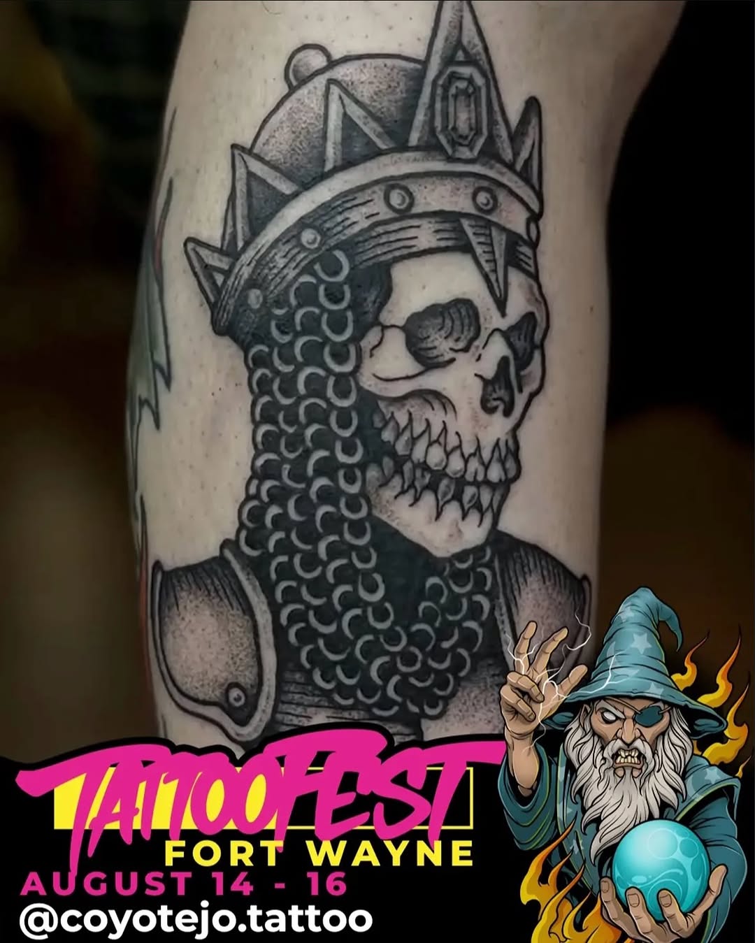 Tattoo by @brycemoodietattoo — black_and_grey, dark_realism