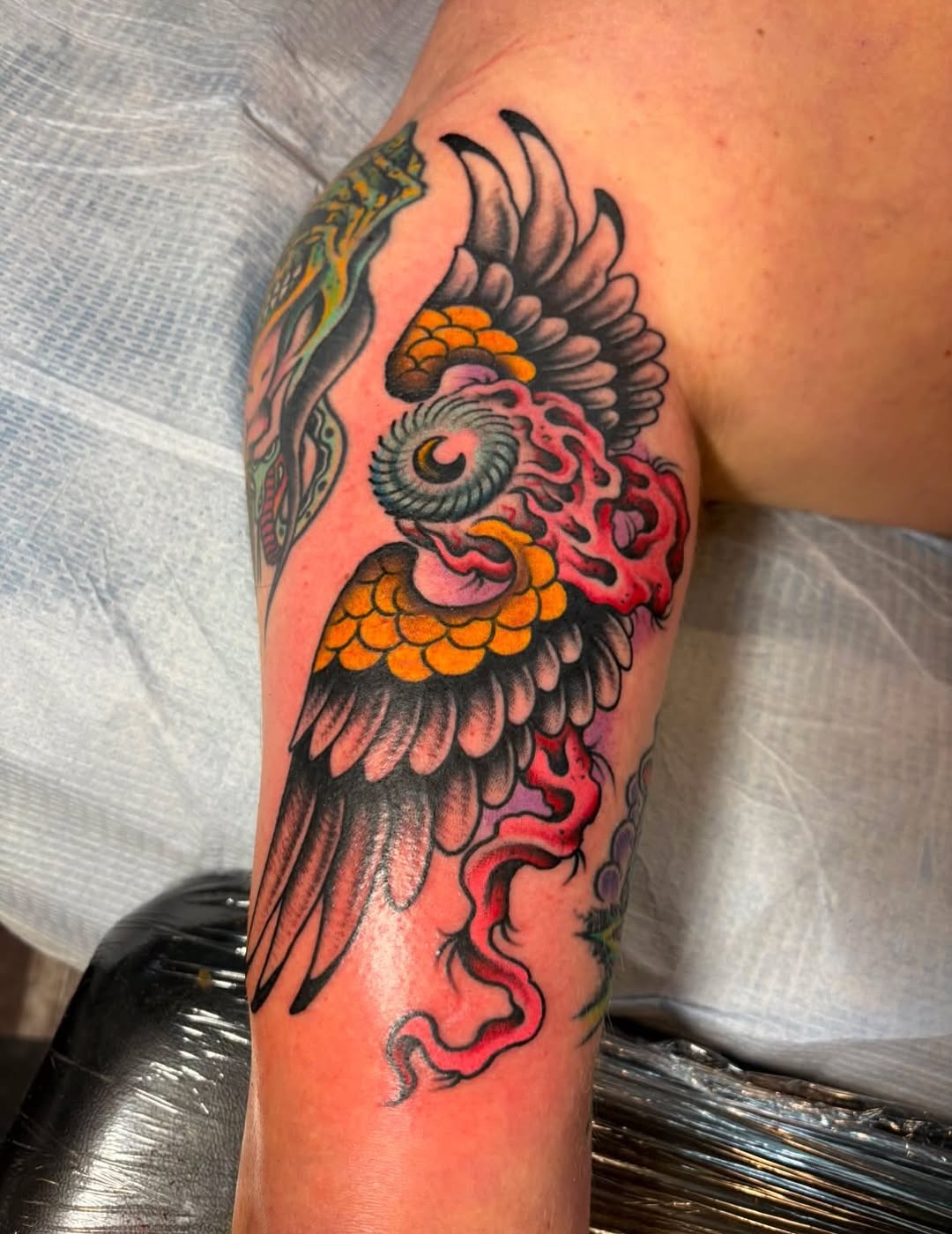 Tattoo by @connorcampbelltattoos — neo_traditional, new_school