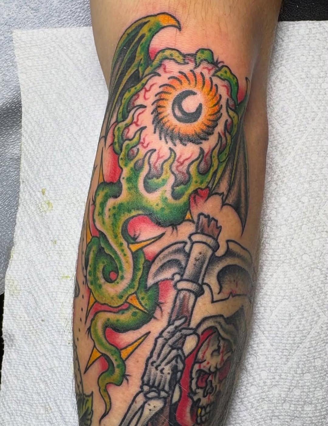 Tattoo by @connorcampbelltattoos — neo_traditional, dark_realism