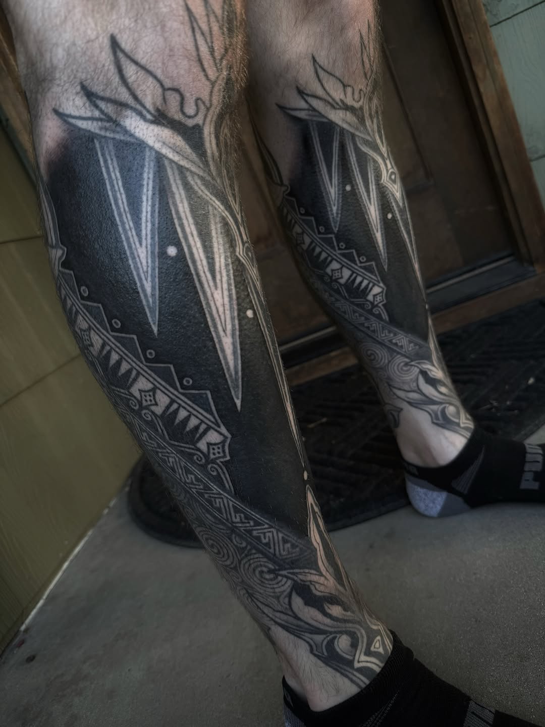 Tattoo by @sanctumsenunatattoo โ blackwork, ornamental