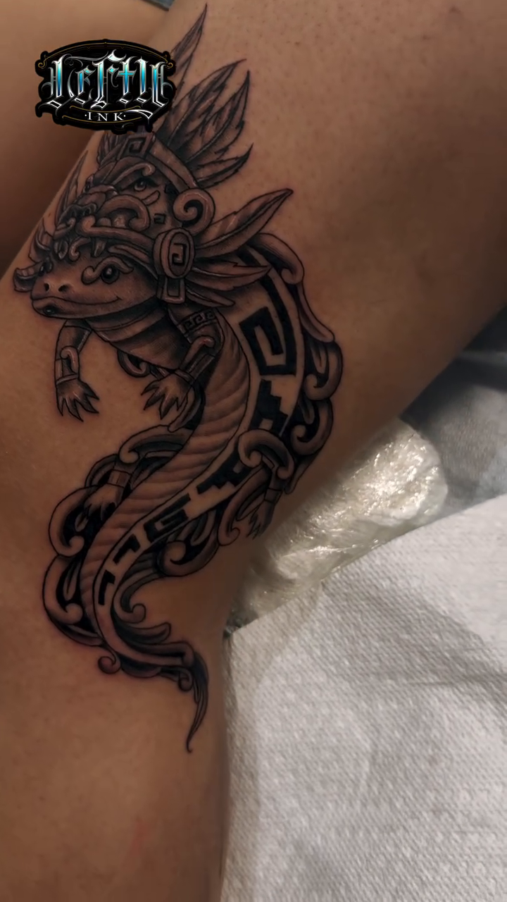 Tattoo by @ink_m4gic12 — black_and_grey, geometric
