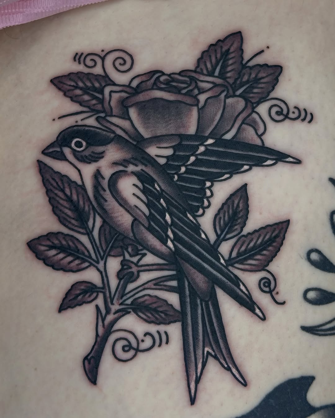 Tattoo by @verylame β american_traditional, black_and_grey