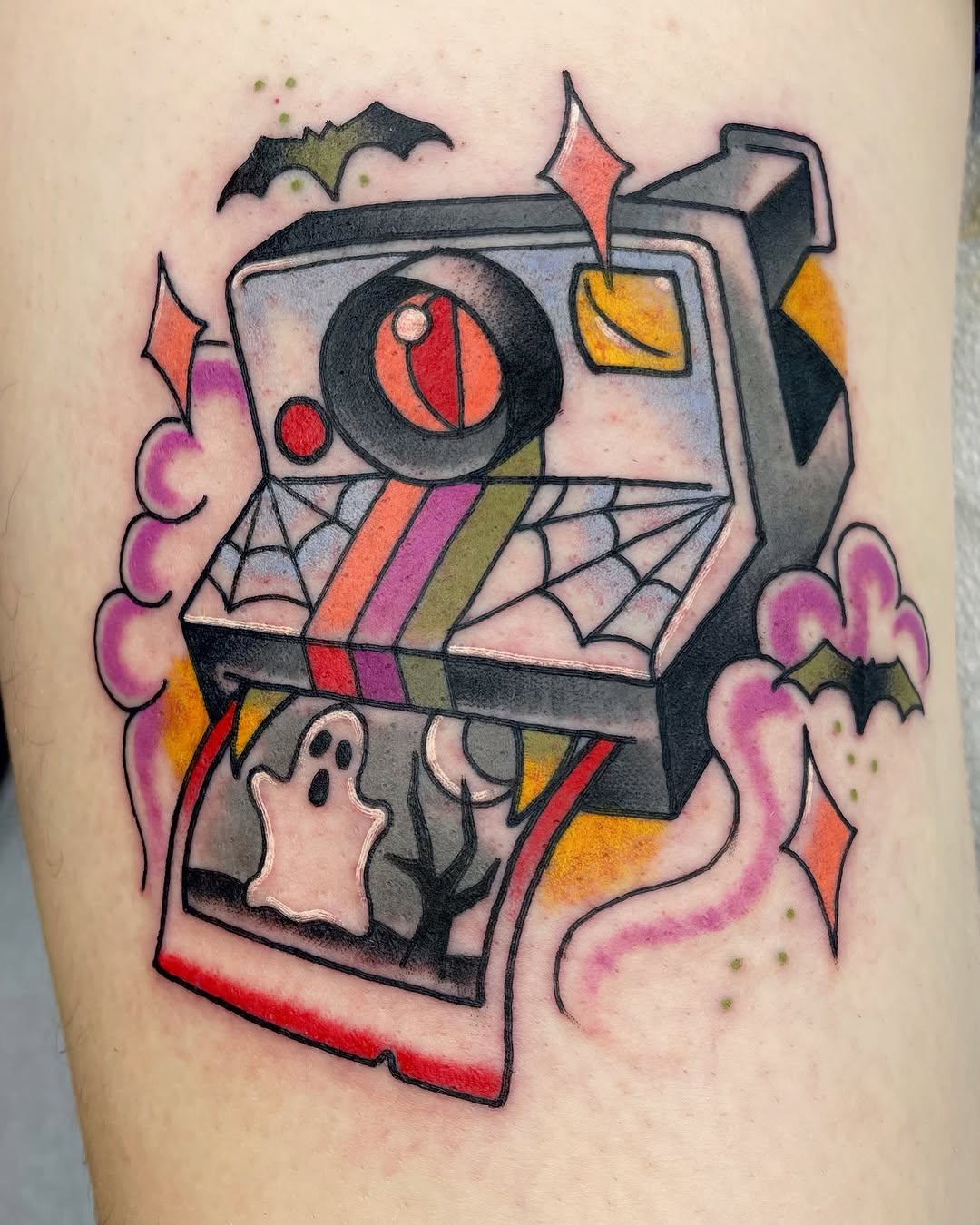 Tattoo by @verylame β new_school