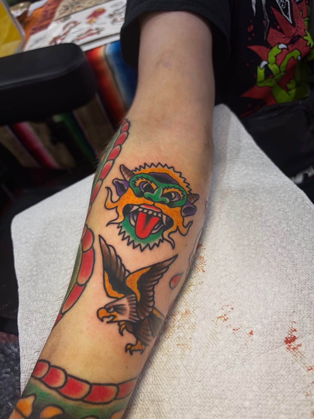 Tattoo by @shark.bite.mike — american_traditional