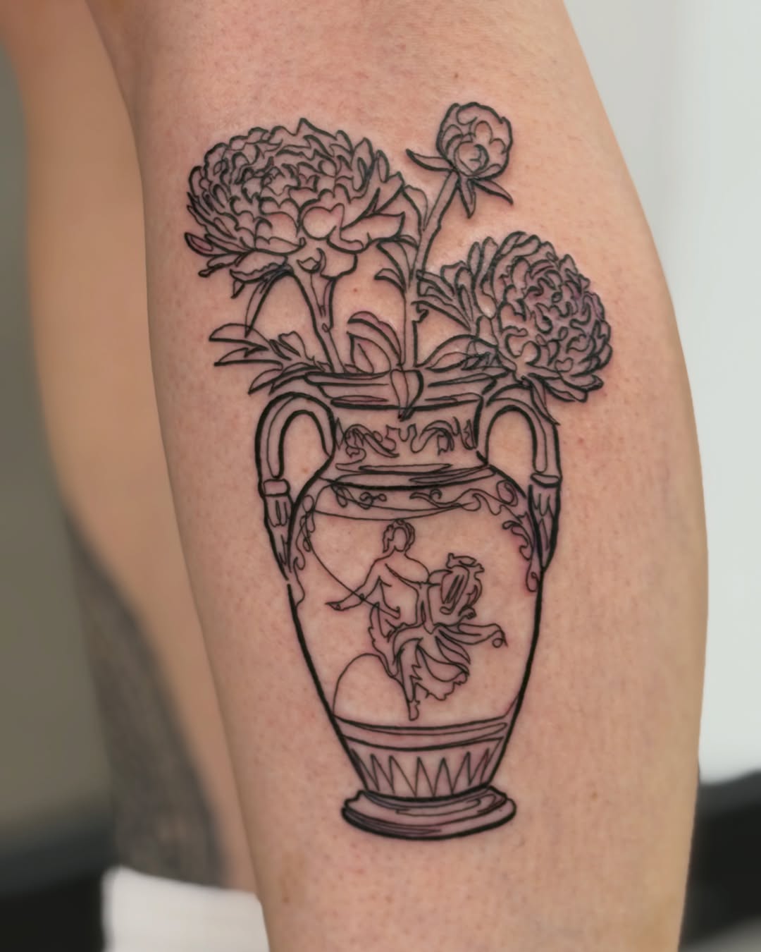 Tattoo by @wellgoodmate__ — fine_line, black_and_grey