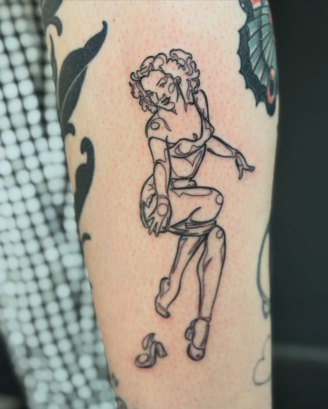 Tattoo by @wellgoodmate__ — fine_line