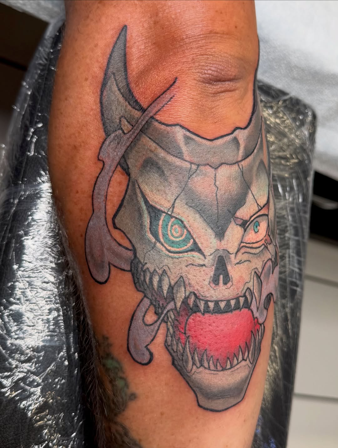 Tattoo by @madx.ink — new_school, dark_realism