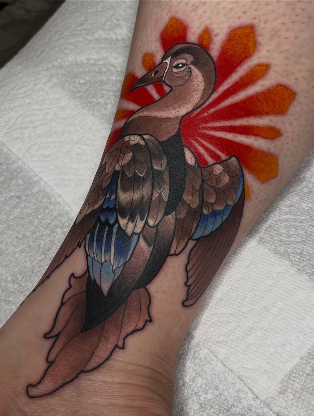 Tattoo by @kate.fluet — realism, neo_traditional