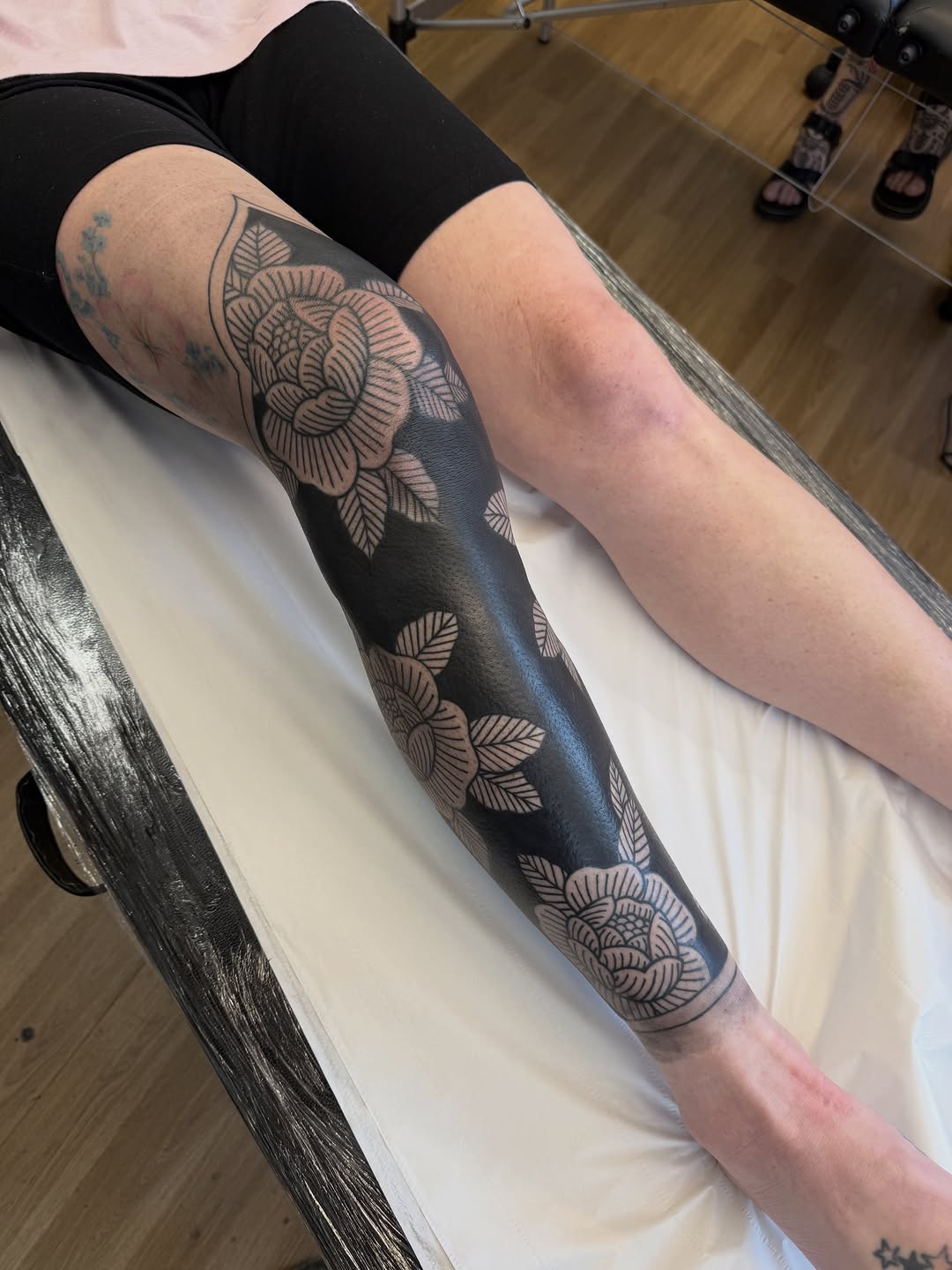 Tattoo by @staygoodtom — blackwork, japanese_irezumi