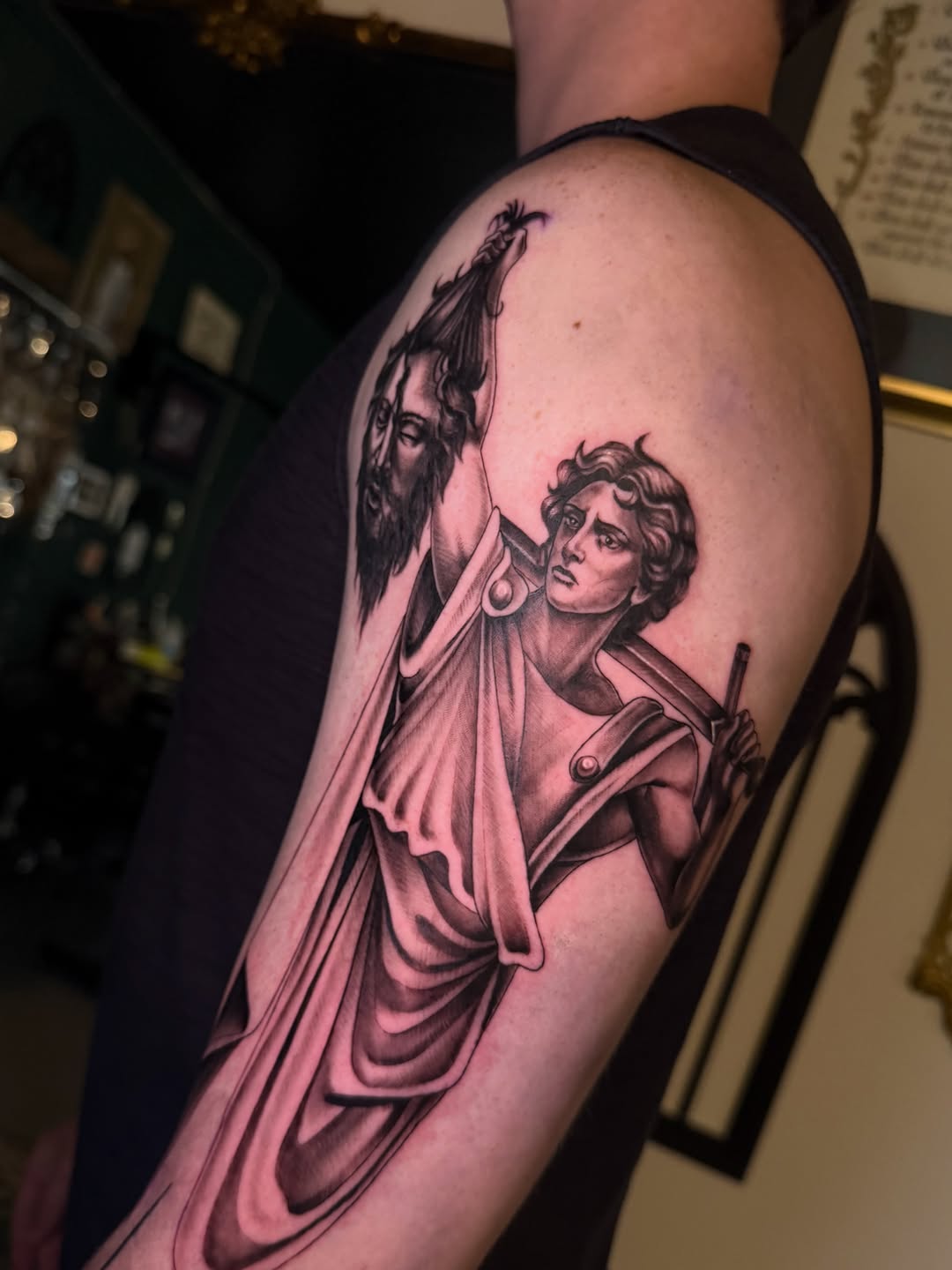 Tattoo by @emprintedd β realism, black_and_grey