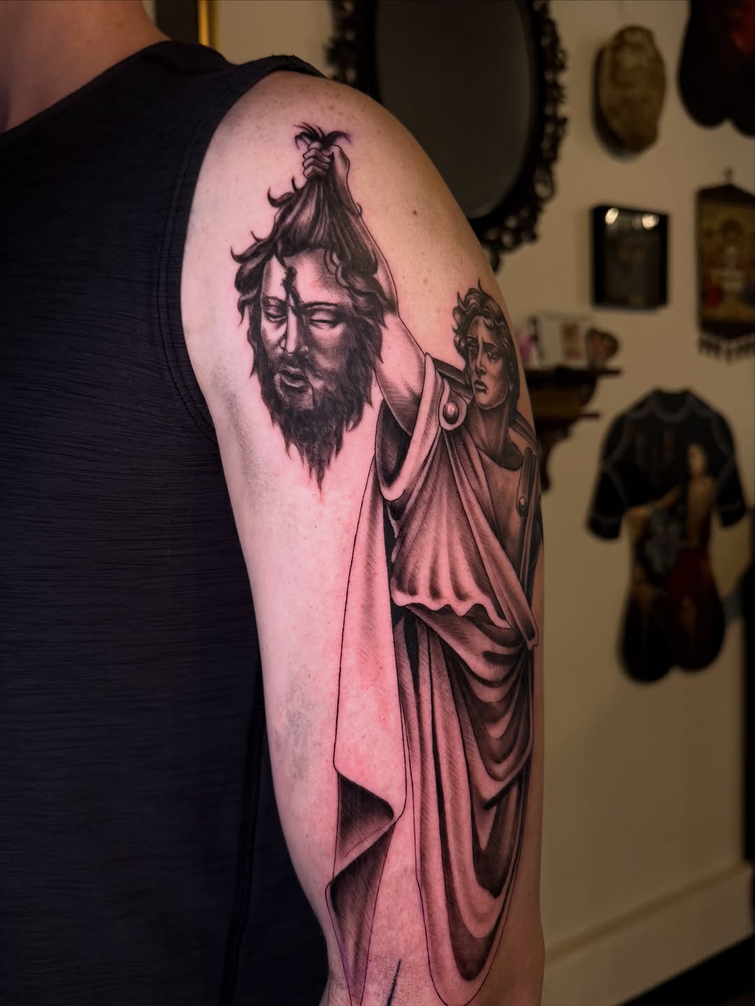 Tattoo by @emprintedd β realism, black_and_grey