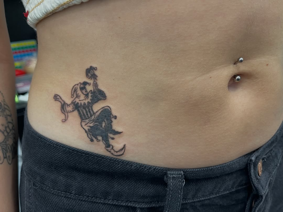 Tattoo by @tattooingren — black_and_grey