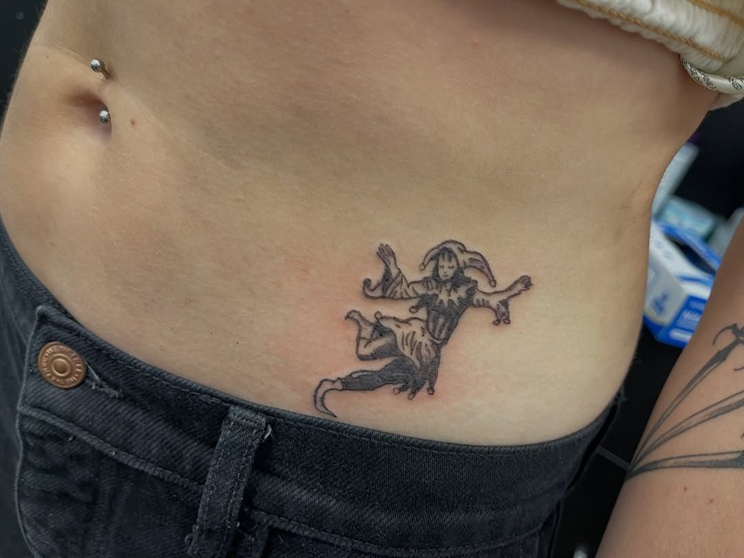 Tattoo by @tattooingren — black_and_grey, illustrative