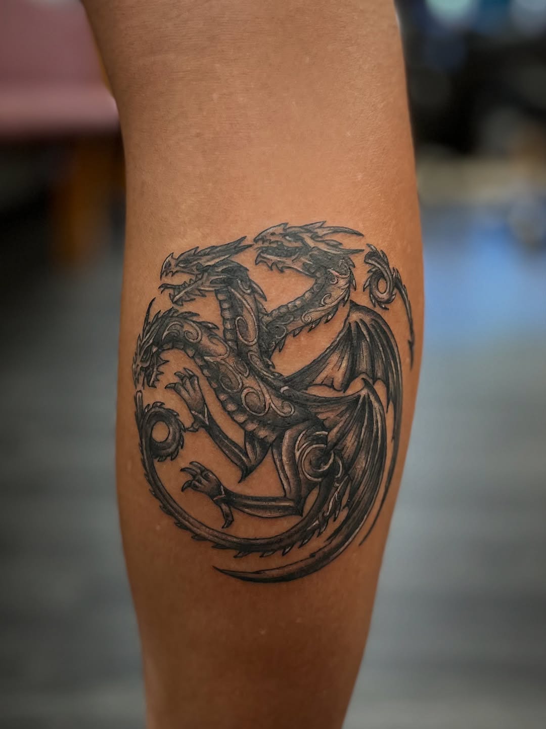 Tattoo by @morganeden.tattoos โ black_and_grey, realism