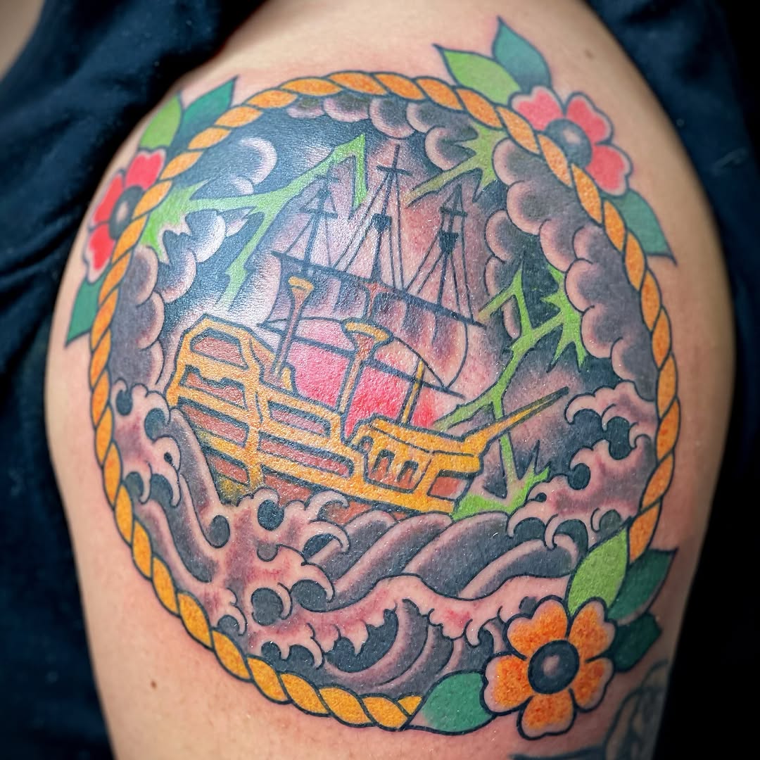 Tattoo by @glessnertattoo — american_traditional