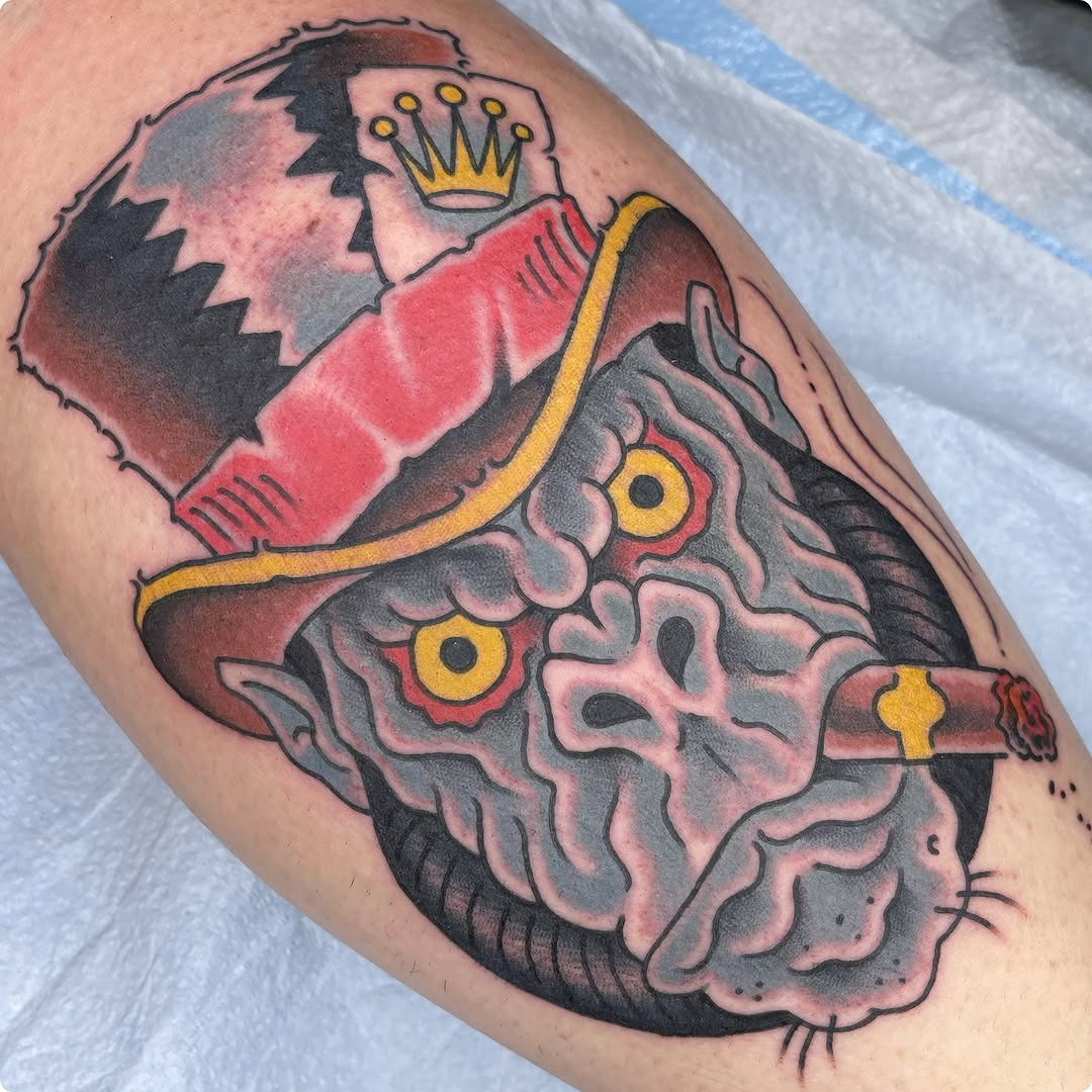 Tattoo by @glessnertattoo — american_traditional, neo_traditional