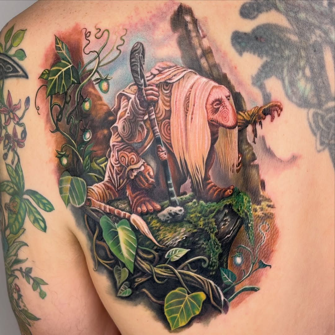 Tattoo by @abbiemorphewtattoos — realism, dark_realism