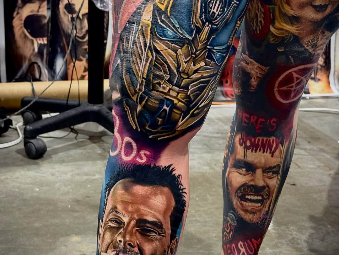 Tattoo by @secret_addiction_tattoos — realism, trash_polka