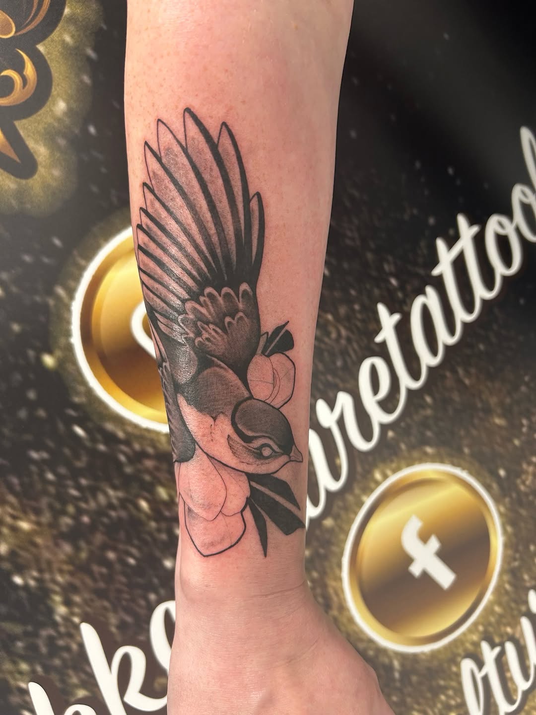 Tattoo by @inkkculturetattoollc — black_and_grey, neo_traditional