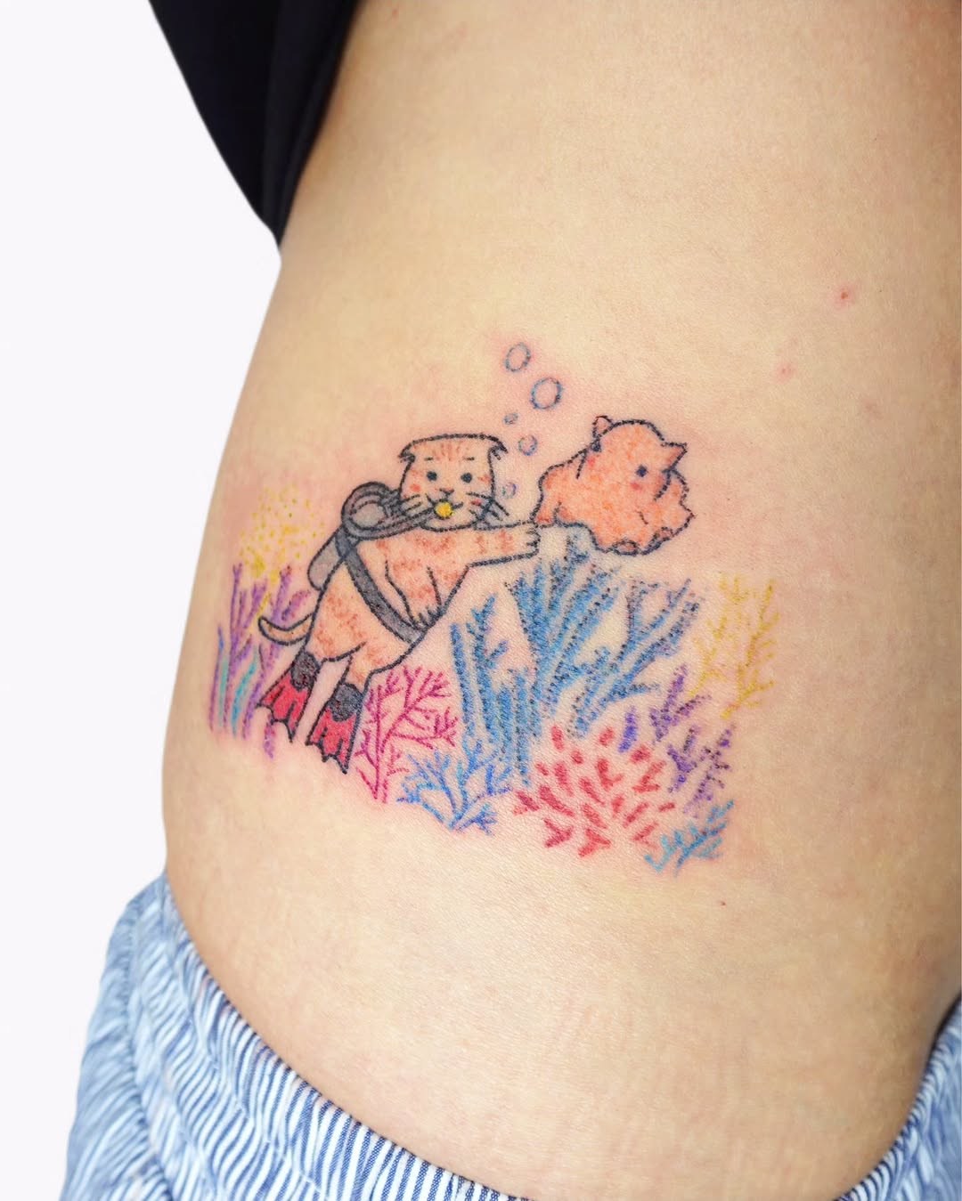 Tattoo by @catnip.tattoo — illustrative