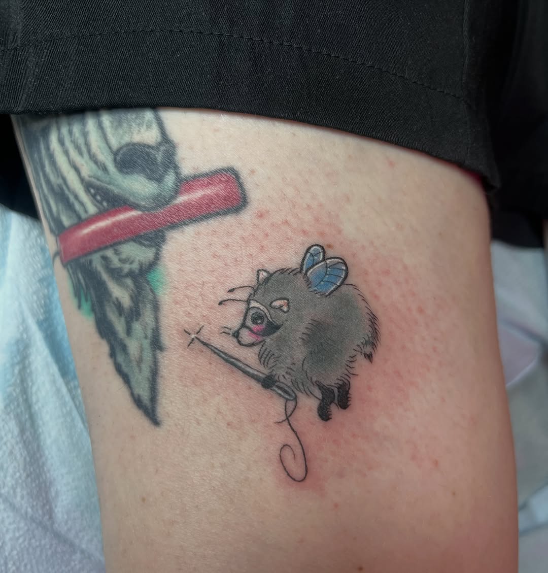 Tattoo by @purrsimmonkitten — new_school