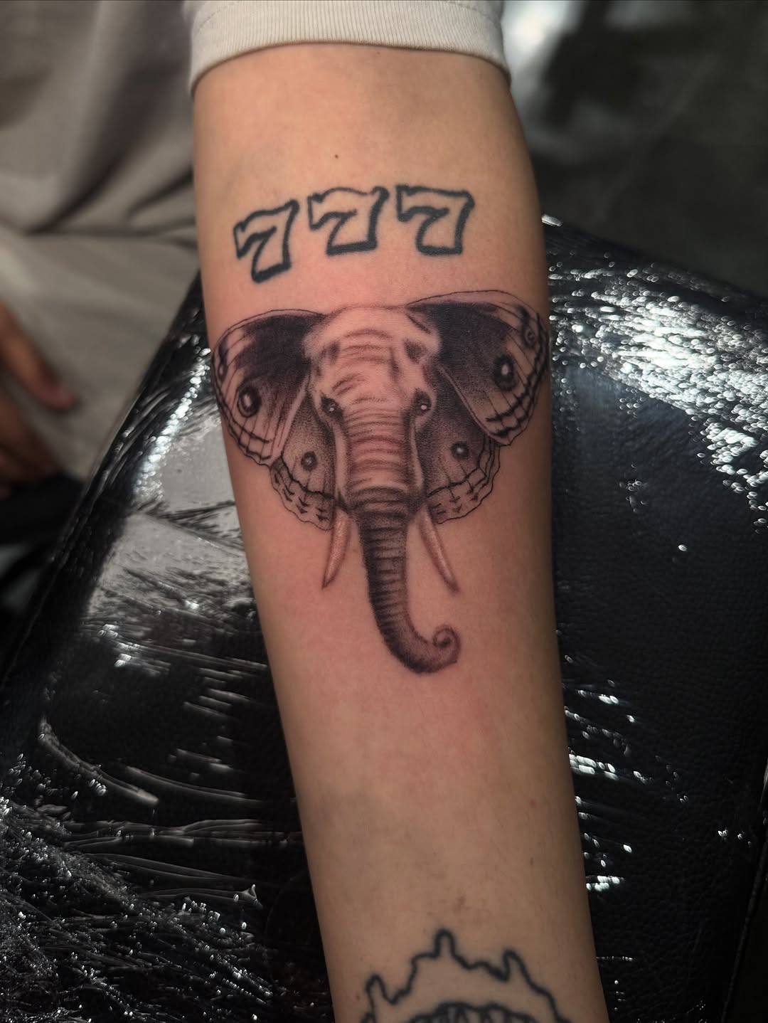 Tattoo by @needlenikki — realism, dotwork