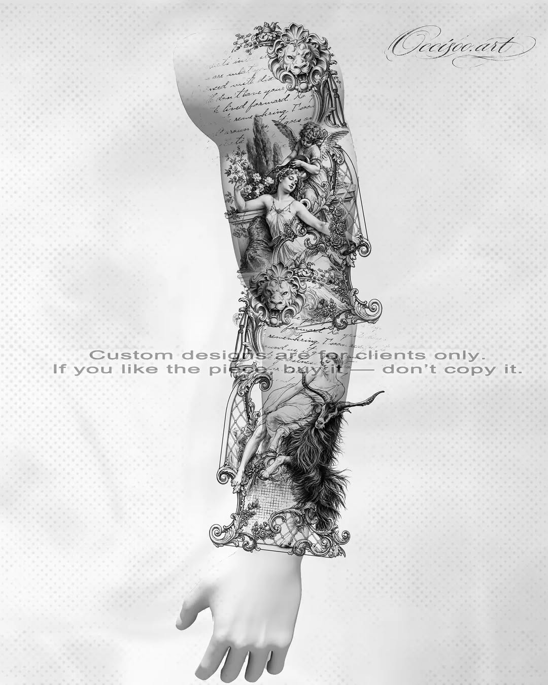 Tattoo by @occisoo.art โ realism, black_and_grey
