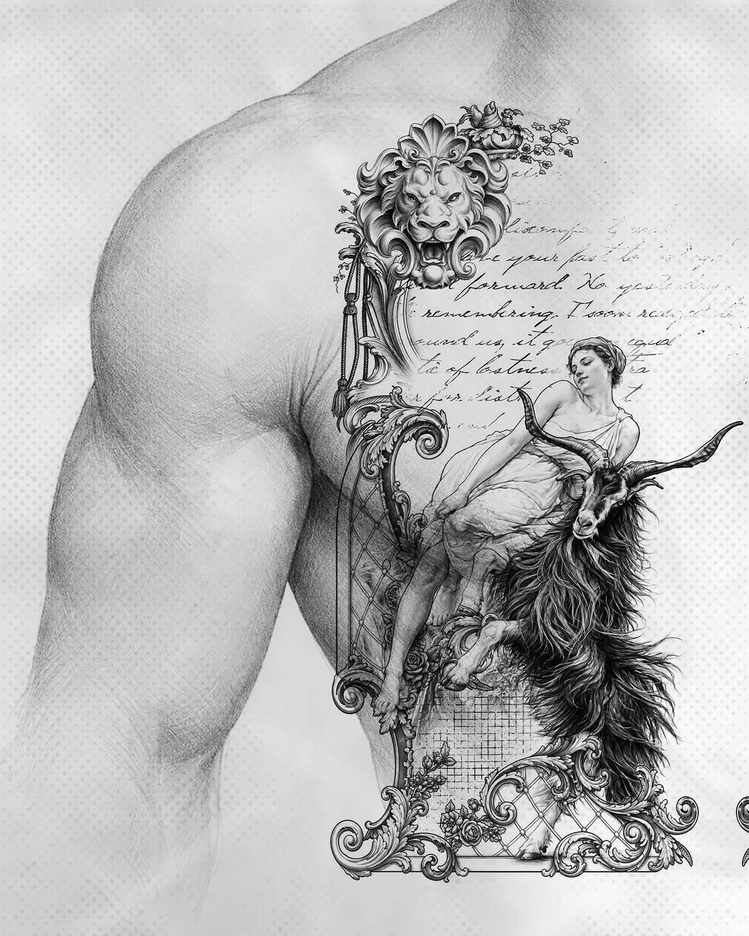Tattoo by @occisoo.art โ realism, black_and_grey