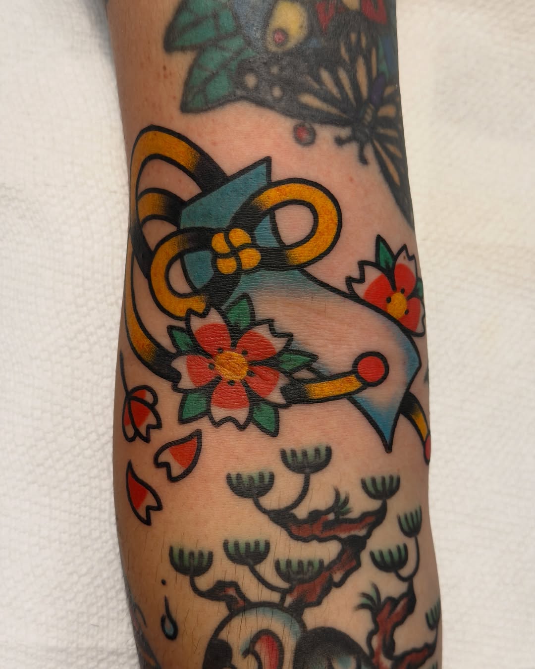 Tattoo by @stclairtattoo — american_traditional, japanese_irezumi