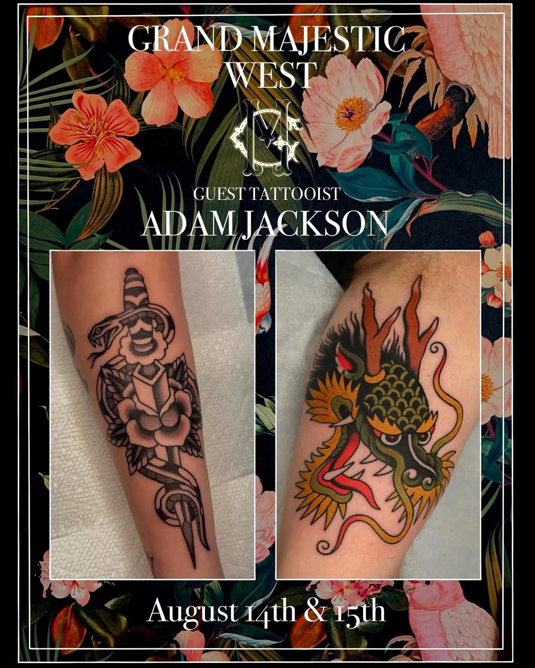 Tattoo by @adamjacksontattoos — american_traditional, black_and_grey