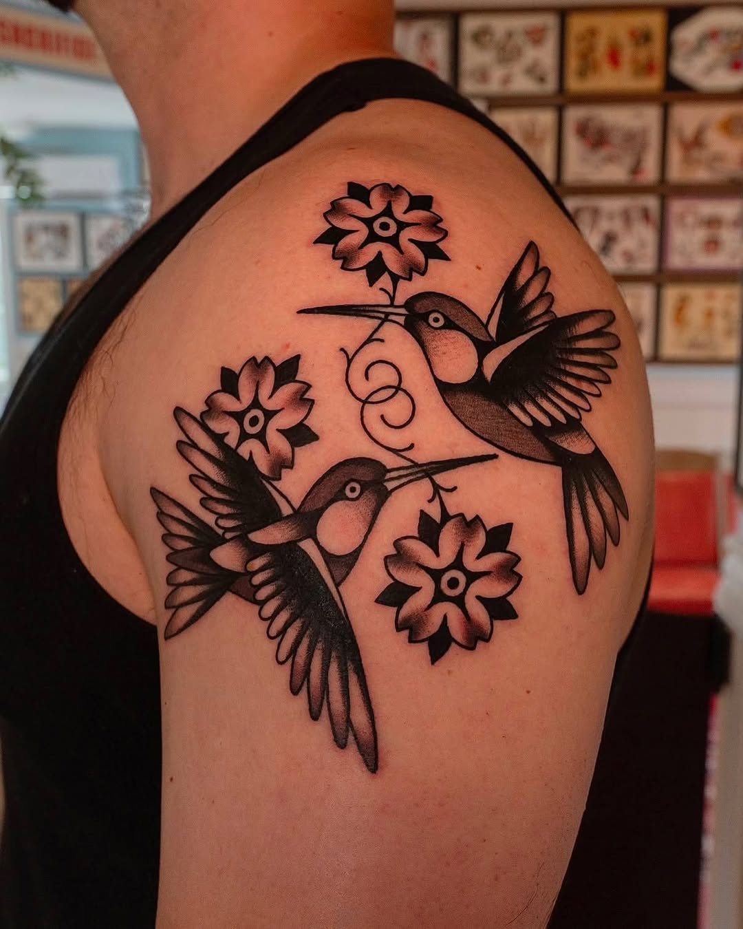 Tattoo by @adamjacksontattoos — american_traditional, black_and_grey