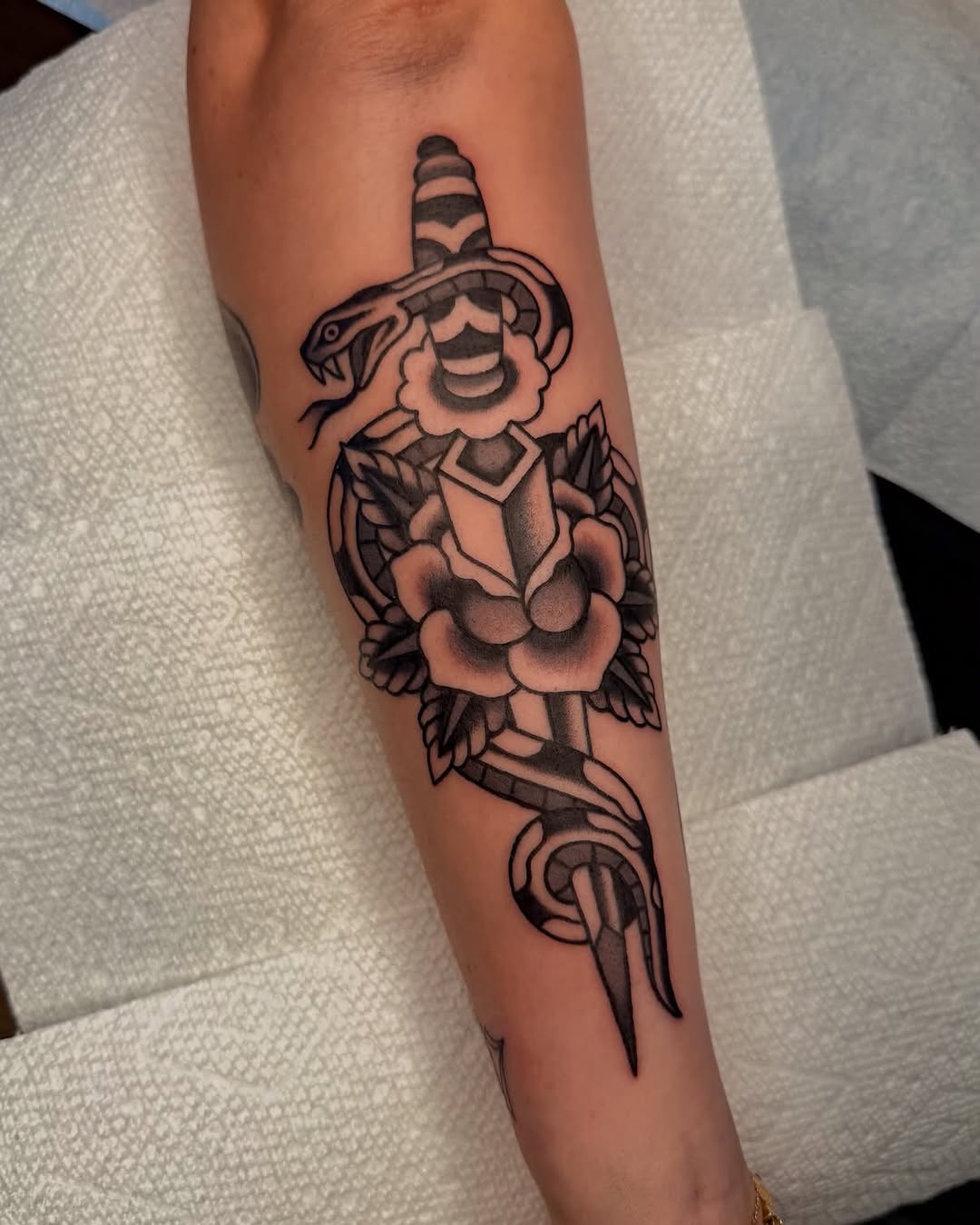 Tattoo by @adamjacksontattoos — american_traditional