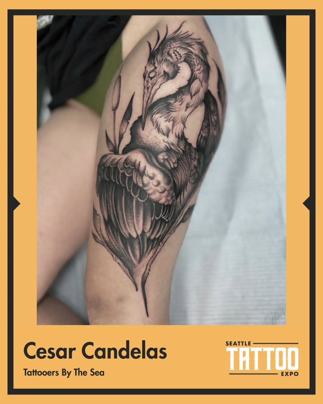 Tattoo by @sezarutattoos — black_and_grey, realism