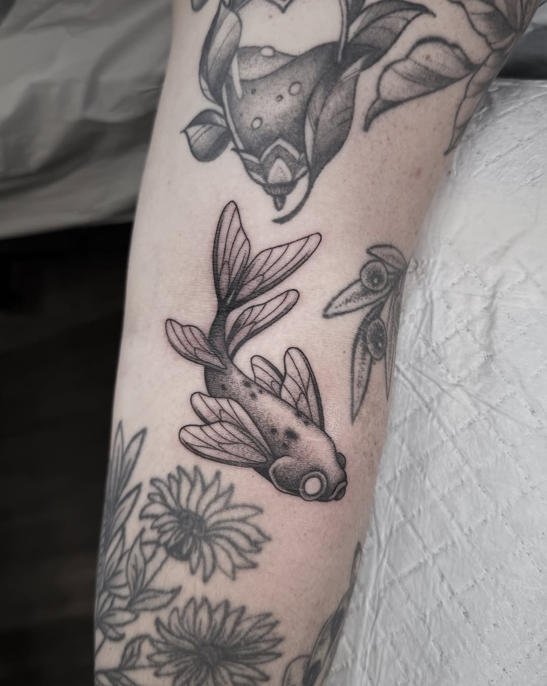 Tattoo by @midnight.spell.art — fine_line, black_and_grey