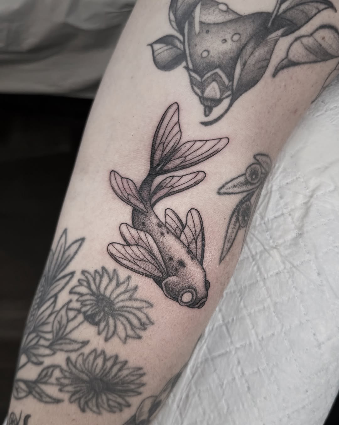 Tattoo by @midnight.spell.art — black_and_grey, illustrative