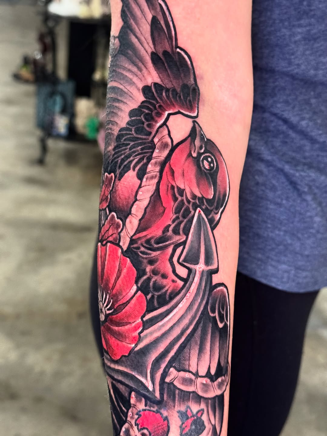 Tattoo by @scuba.steve.tattoos — japanese_irezumi, neo_traditional