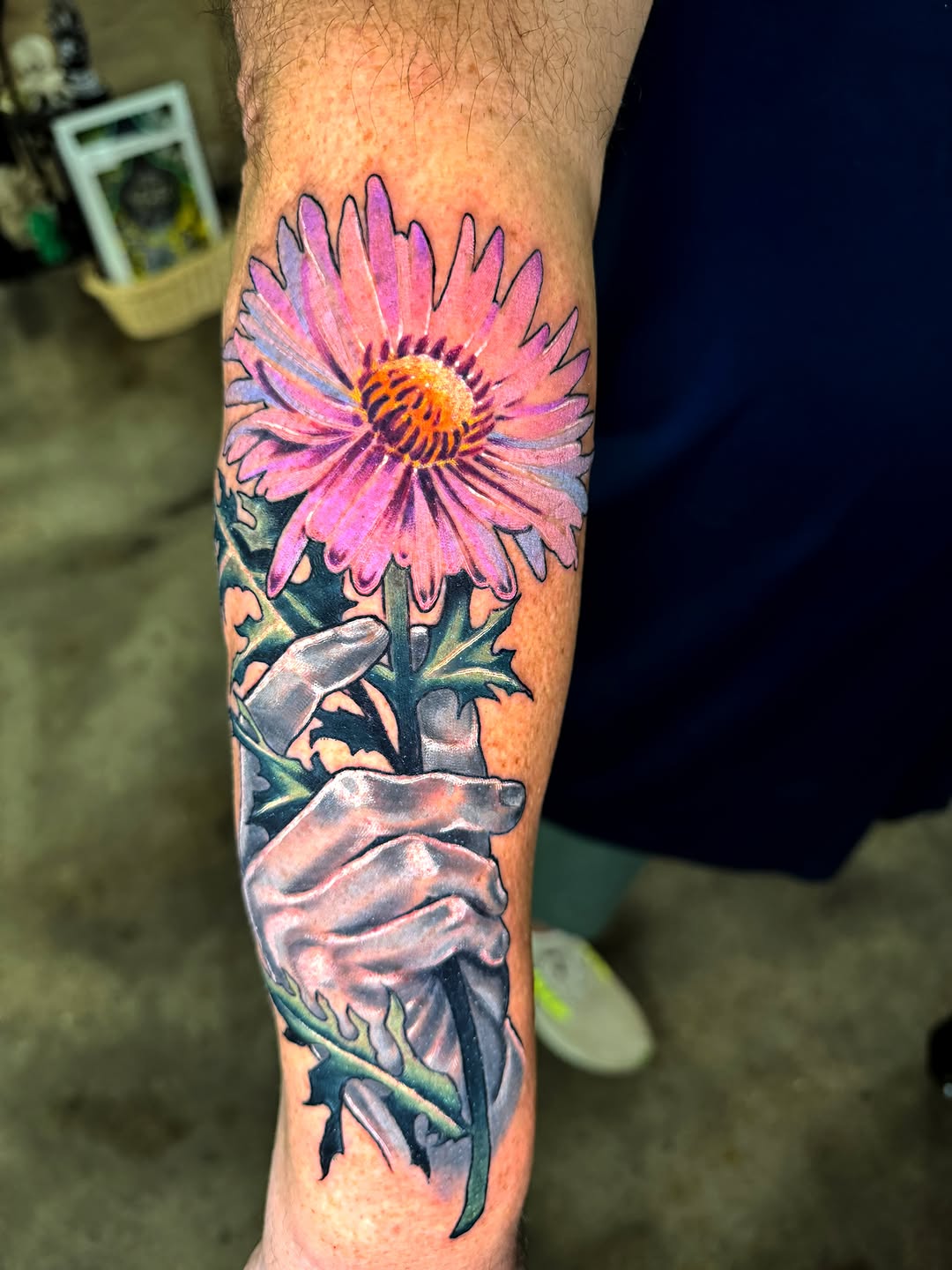 Tattoo by @scuba.steve.tattoos — realism, fine_line