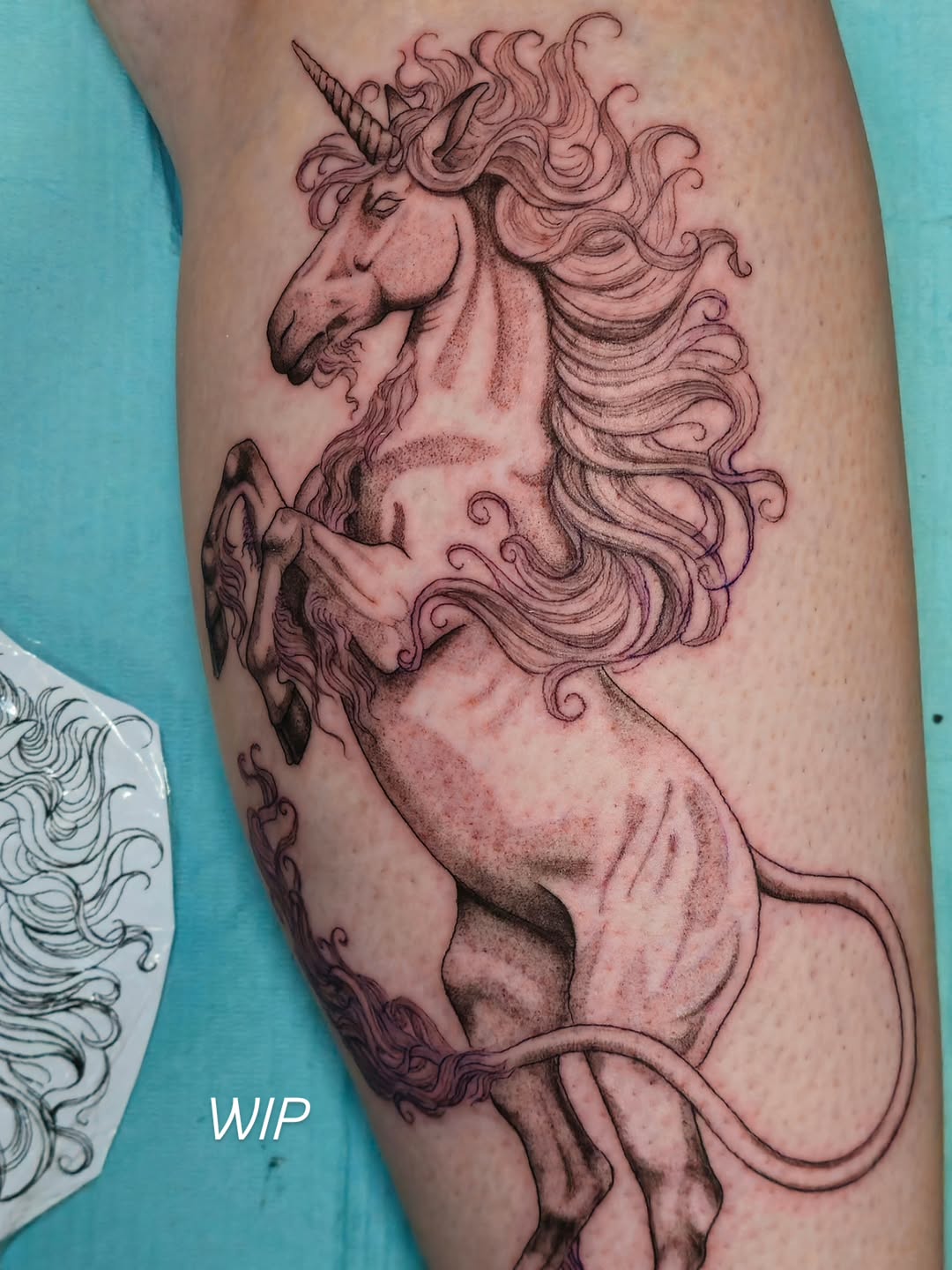 Tattoo by @talia_tattoo_ — realism, black_and_grey