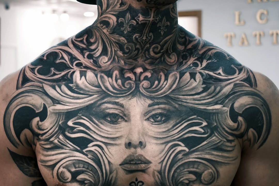 Tattoo by @krystersanchez — realism, black_and_grey